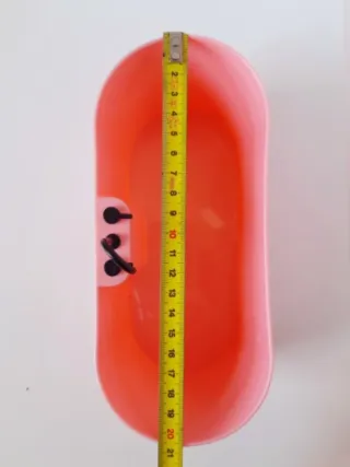 vasca da bagno rosa Barbie