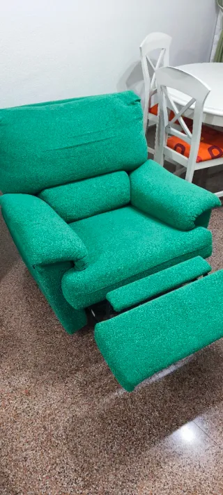 Sofá 3 plazas y sillón relax