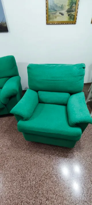 Sofá 3 plazas y sillón relax