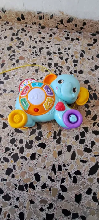 Elefante musical para arrastrar y mas juguetes