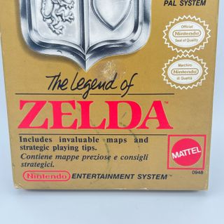 The Legend of Zelda NES PAL ITA Mattel
