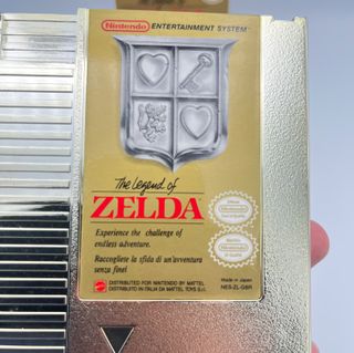 The Legend of Zelda NES PAL ITA Mattel