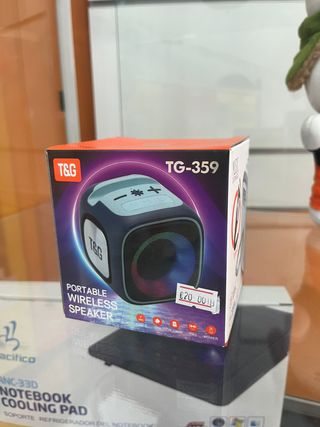 Altavoz Portátil Inalámbrico T&G TG-359