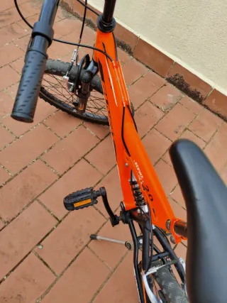 Bicicleta infantil 20 naranja