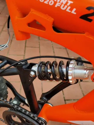 Bicicleta infantil 20 naranja