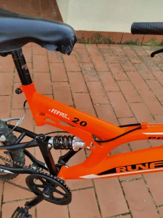Bicicleta infantil 20 naranja