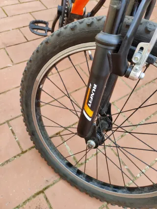 Bicicleta infantil 20 naranja