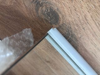 Espejo de pared vintage cristal y metal