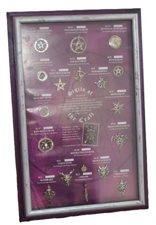 18 Medalhões Medievais em Prata