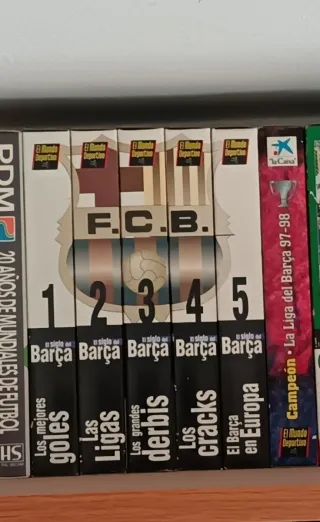 Colección VHS FC Barcelona - El Siglo del Barça