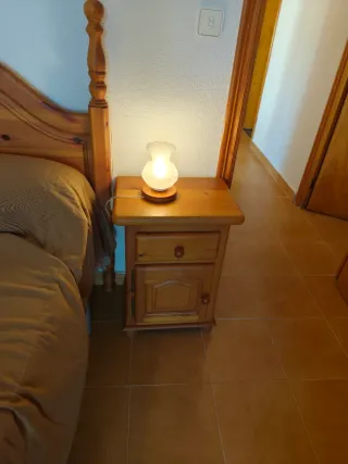 Lote Mesitas de noche de madera