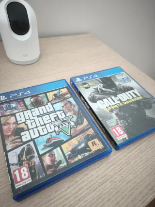 Juegos PS4: Grand Theft Auto V y Call of Duty