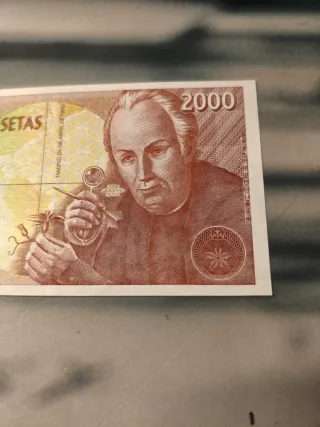 Billete 2000 Pesetas España 1992
