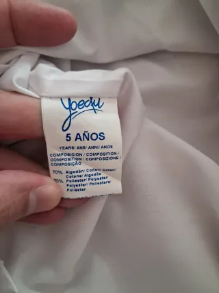 Vestido niña con volantes