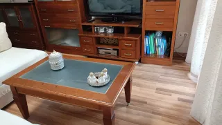 Mueble de salón completo madera