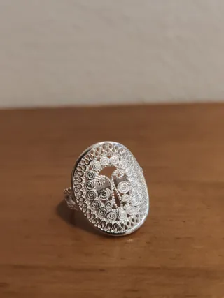 Anillo Filigrana Plata 925