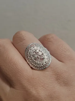 Anillo Filigrana Plata 925