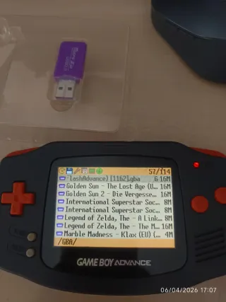 Cartucho Gameboy advance