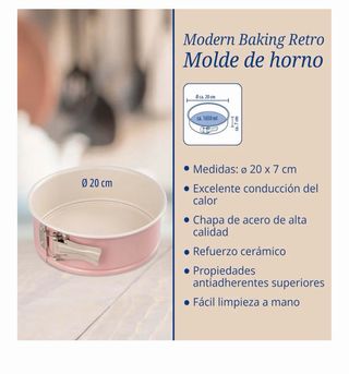 Molde Desmontable Ø 20 cm Dr. Oetker