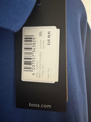 Polo BOSS azul