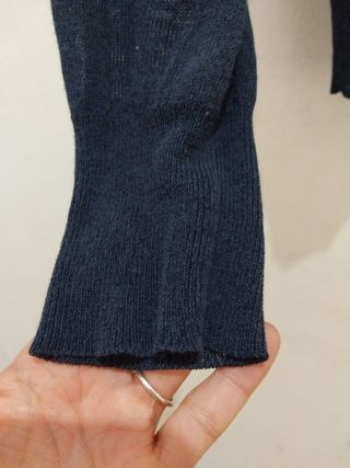 Rebeca L.K. Bennett azul perlas cardigan