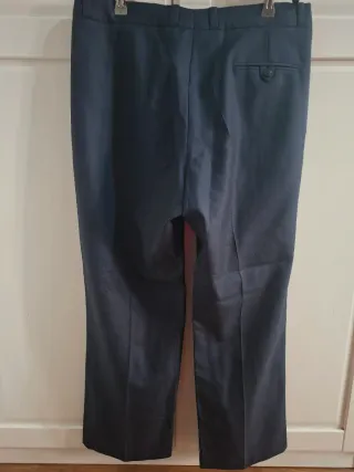 Traje azul marino invierno