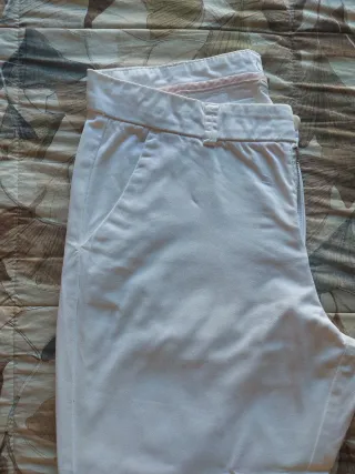 Pantalone donna bianco