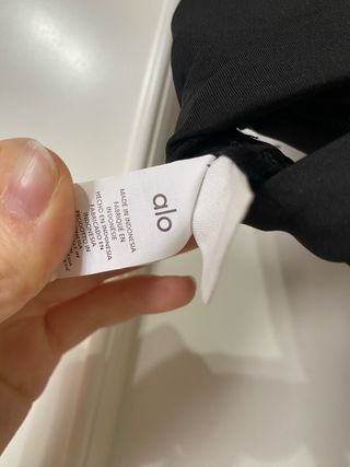 Top deportivo negro talla S