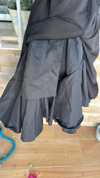 Traje Flamenca Lycra Negro