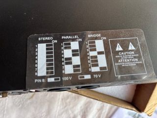 Etapa de potencia PFA1002  OMB