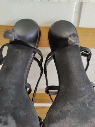 Sandalias Hispanitas Mujer Tacón Negro