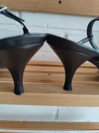 Sandalias Hispanitas Mujer Tacón Negro