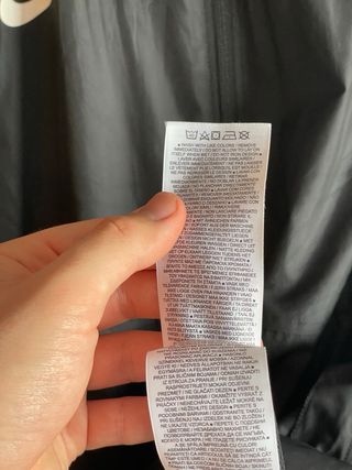 Chaqueta Nike Tech XL Negra/Blanca