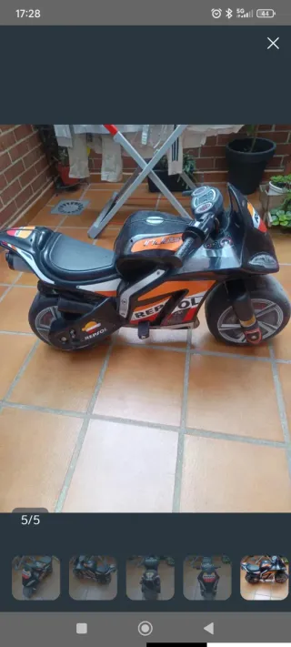 Moto eléctrica Repsol Injusa