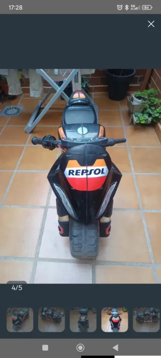 Moto eléctrica Repsol Injusa