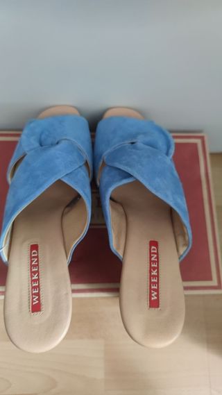 Sandalias Pedro Miralles Weekend - Azul - 40