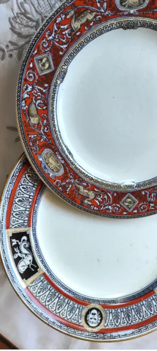 2 piatti inglesi 1864/72