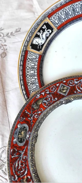 2 piatti inglesi 1864/72