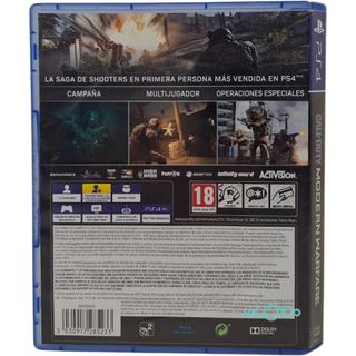 CALL OF DUTY: MODERN WARFARE SONY PS4