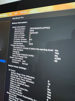 MacBook Pro 2020 | Intel Core i5 | 16GB RAM 500SSD