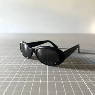 Gafas sol negras mujer, real vintage años 90