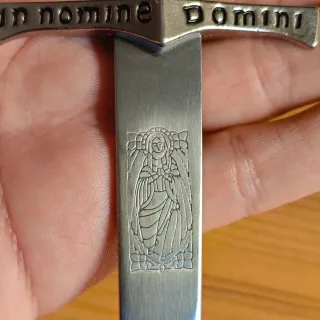 Abrecartas Espada Templaria In Nomine Domini