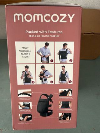 Mochila Portabebé Momcozy 3 en 1