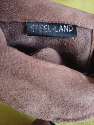 Stivaletti scamosciati tacco alto vintage