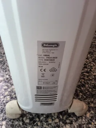 Radiador aceite Eléctrico Delonghi Dragon 4 2000W