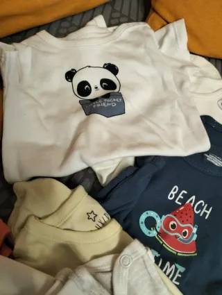 15 body neonati manica corta