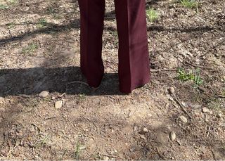 Pantalones granates