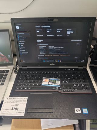 Portátil Fujitsu E459 8GB RAM SSD 240GB