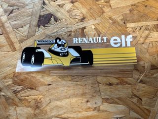 Pegatina Renault Elf F1