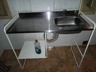 Mueble Fregadero Acero Inoxidable